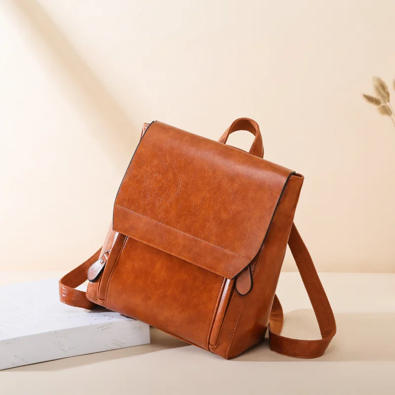 

Women's new PU leather fashion Backpack