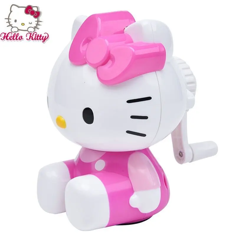 

Ручная точилка Hello Kitty, милая мультяшная точилка для девочек, школьник начальной школы, точилка для девочек