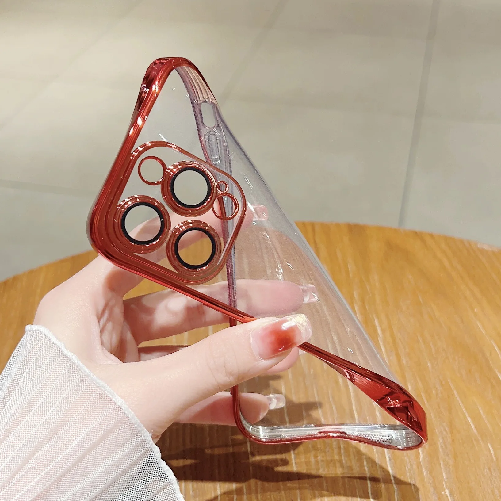 Mother's Day Mom and Baby Phone Case For iPhone 13 12 11 14 PRO MAX 6 7Plus XS XR Electroplated Transparent TPU Soft Shell Cover