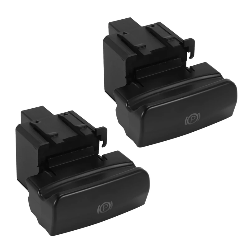 

2X For Peugeot Citroen C4 Picasso DS4 C4 Parking Brake Electronic Handbrake Hand Brake Switch 470702 Matte Black