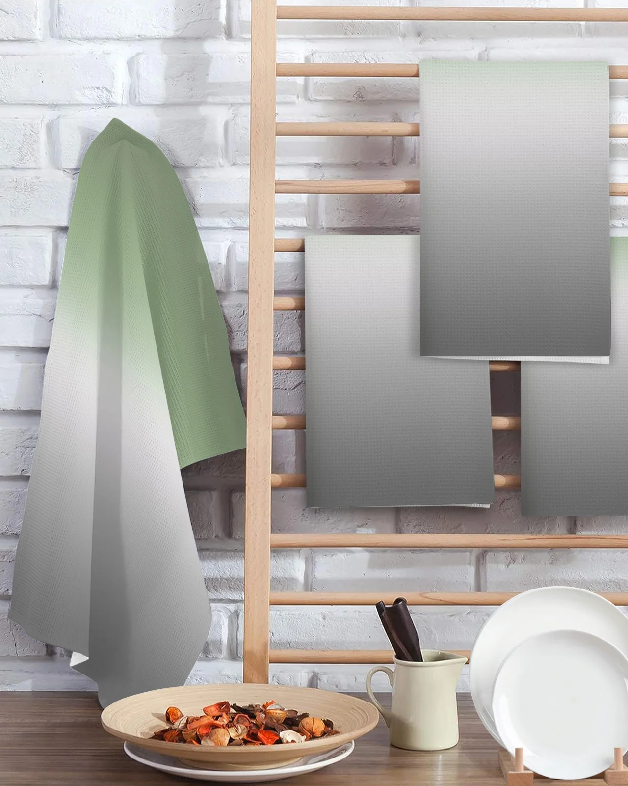 Вафельное полотенце из микрофибры 30 х30 см