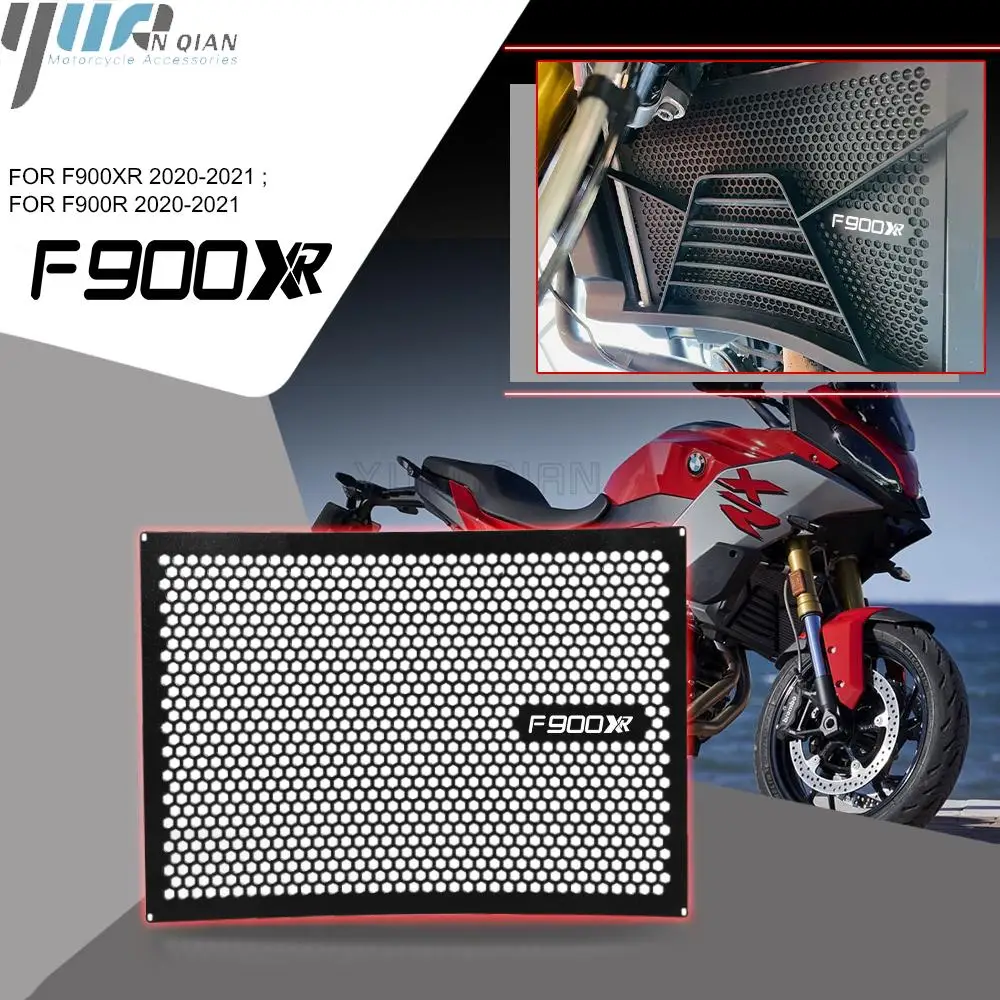 

FOR BMW F900XR F900R 2020 2021 Motorcycle Accessories F 900 R otor Radiator Grille Guard Cover Protection Aluminum F900 R XR