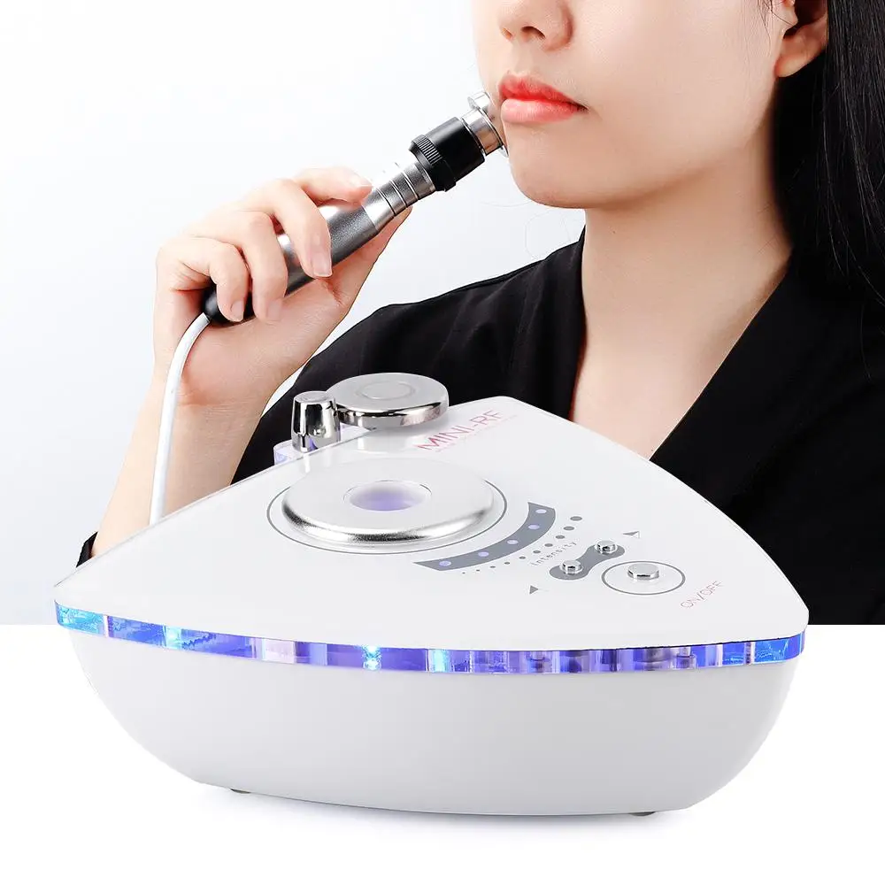 Hot Sale RF Face Slimming Device Removal Double Chin Facial Beauty Machine Eye Face Winkle Remover Whitening Face Massagers