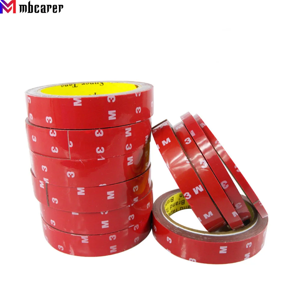

Car Stickers Permanent Double Sided Super Sticky Tape Roll For Vehicle Car Truck Decor Sticker for Mounting Fixing Pad Sticky