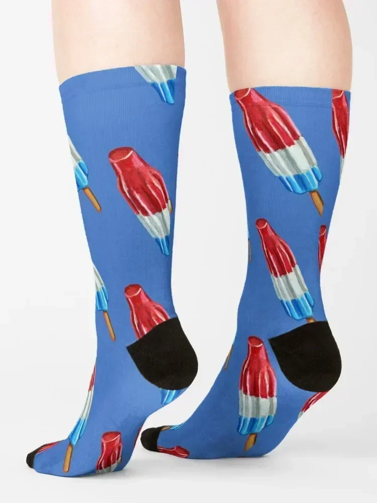 Носки Fun Rocket Pop с рисунком эскимо футбольные чулки компрессионные носки для