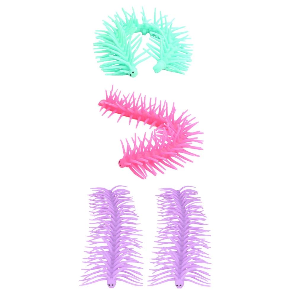 

4 Pcs Toy Decompression Elastic Toys Child Adault Christmas Stocking Stuffer Tpr Stress Reliever