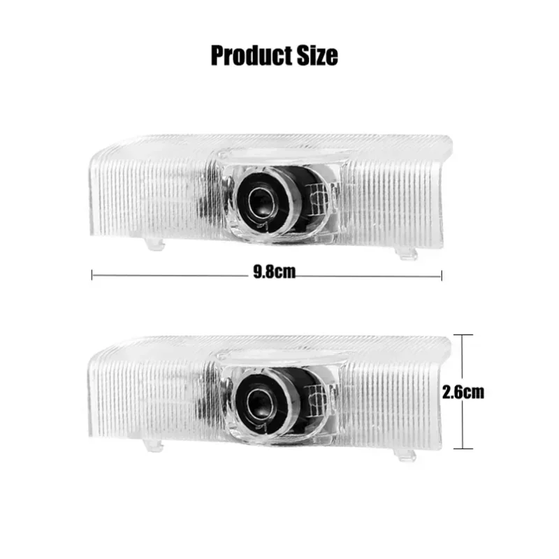 2 шт. светодиодные лампы приветствия двери автомобиля с логотипом проектора для