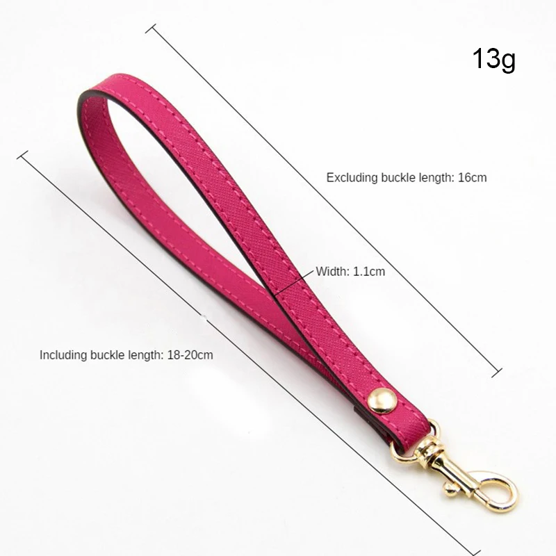 All-match Clutch Bag Strap Wallet Belt Women Wrist Bag Strap Solid Color Women Simple Handle Purse Bag Belt Replacement