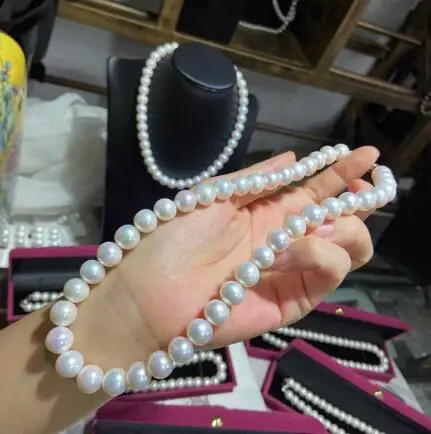 

Ожерелье из натурального пресноводного жемчуга, 9-10 мм