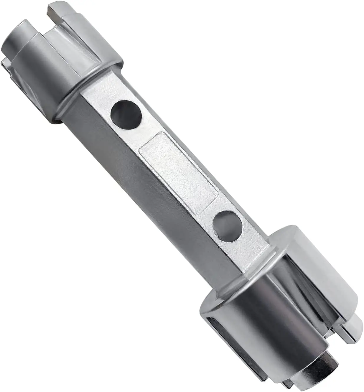 

Инструмент для удаления слива в ванну, двухсторонний инструмент для удаления слива в ванну, Цинковый цвет, для ванной и ванной комнаты