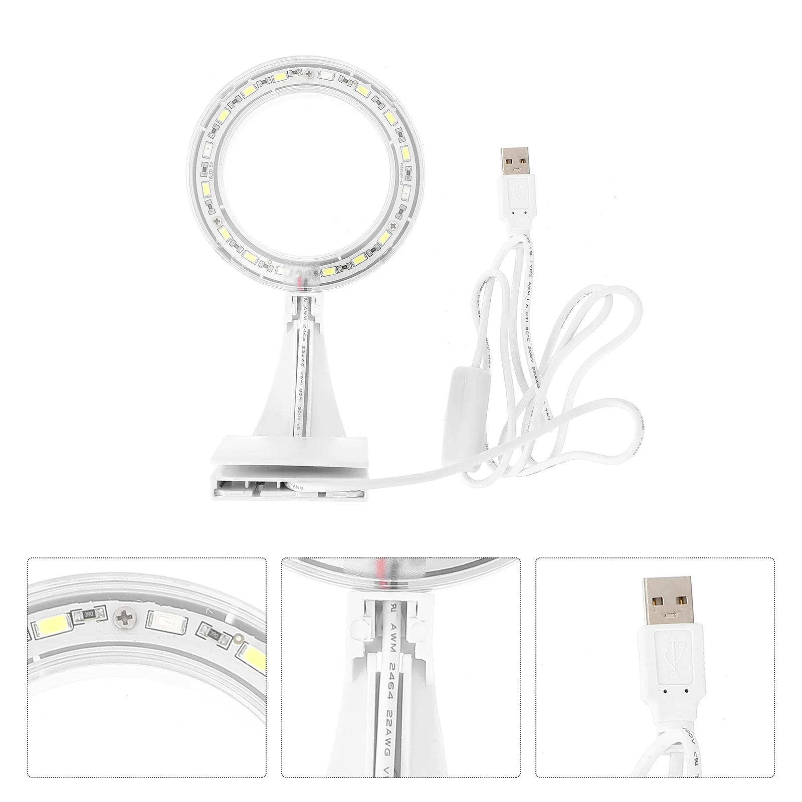 

Fish Tank Clip-On Light Waterproof Aquarium Light Fish Tank LED Light