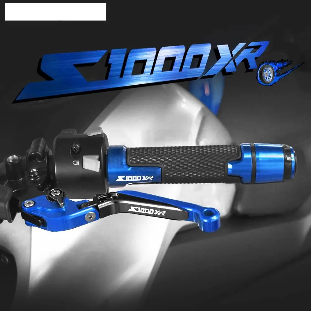 

Motorcycle Accessories Aluminum Brake Clutch Levers Handlebar Hand Grips Ends For BMW S1000XR S 1000 XR S 1000XR 2015 2016