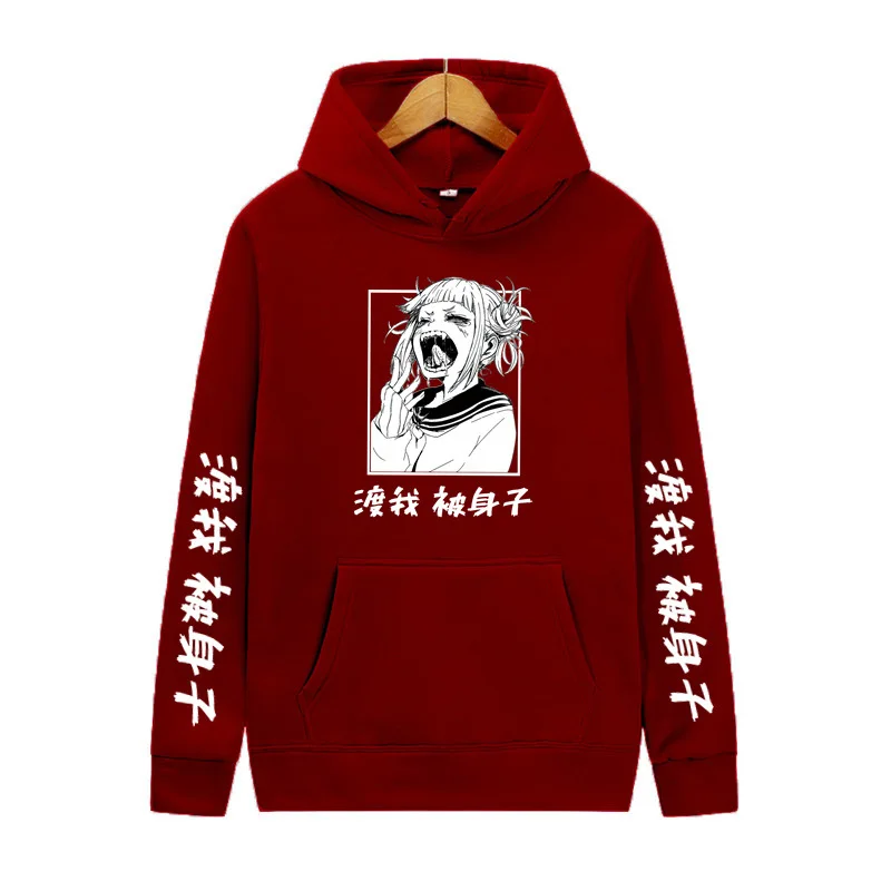 

Men's sweater himiko toga bakugou katsuki harajuku fashion autumn and winter oversized sweatshirt sweatshirt