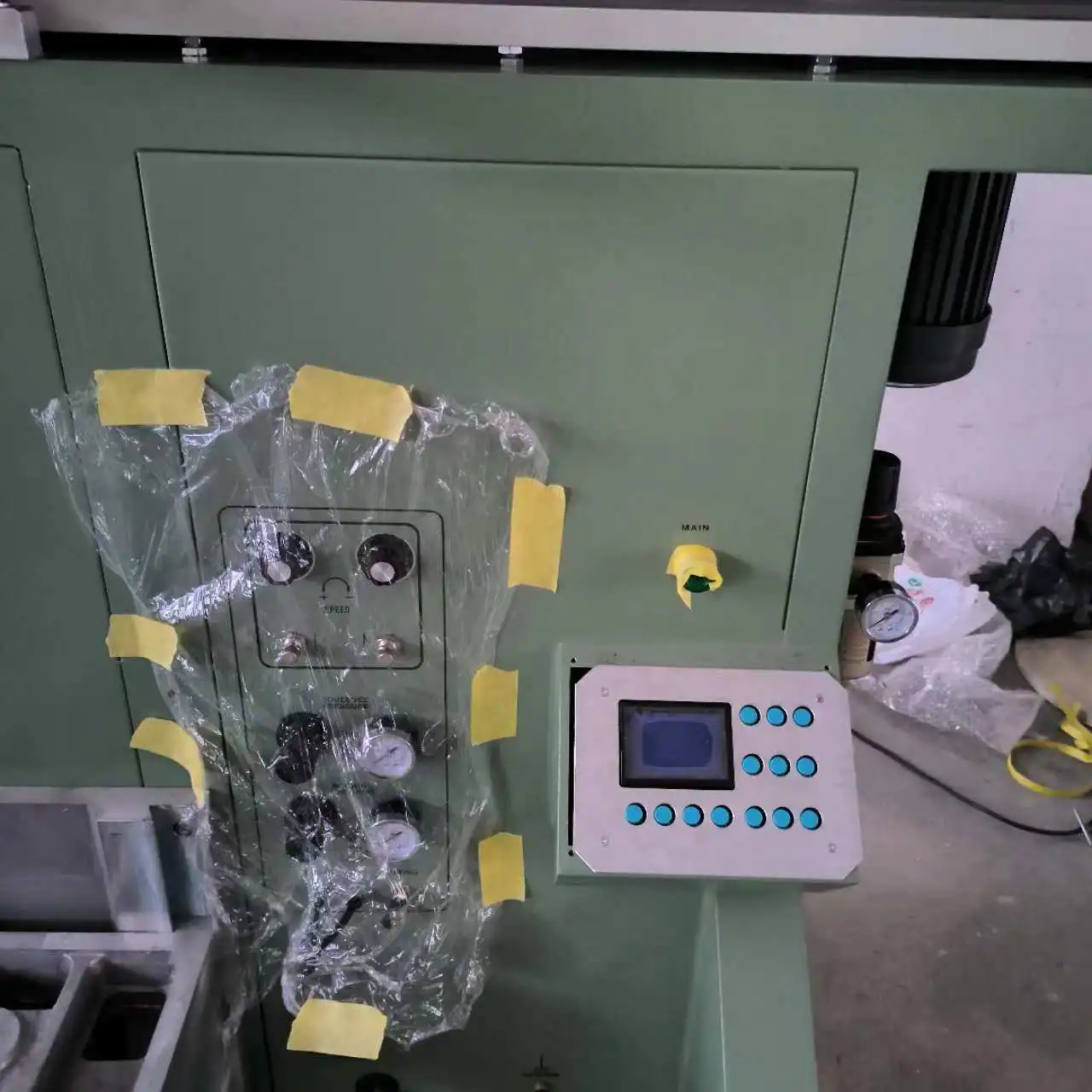 Высококачественная полуавтоматическая ковш-трафаретная печатная машина