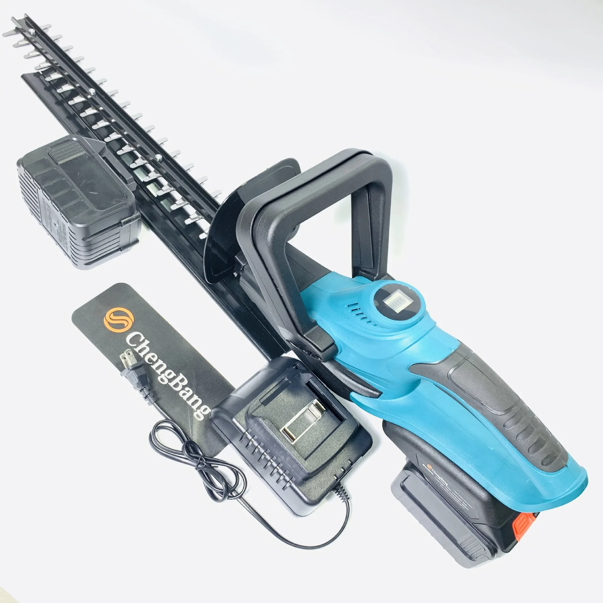 

Lithium brushless electric hedge machine MT01 power display