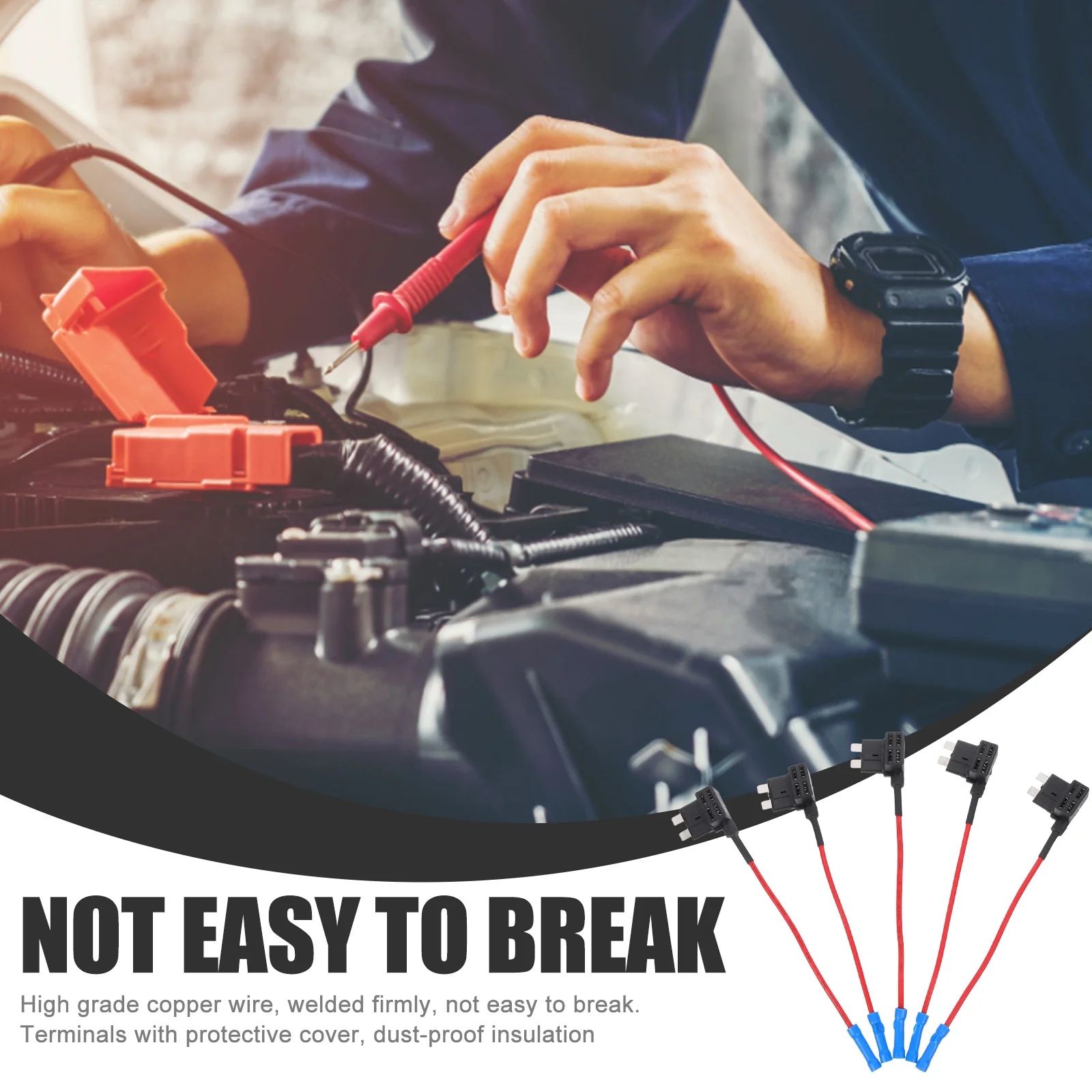 10 шт. стандартный комплект держателей предохранителей для электрической линии