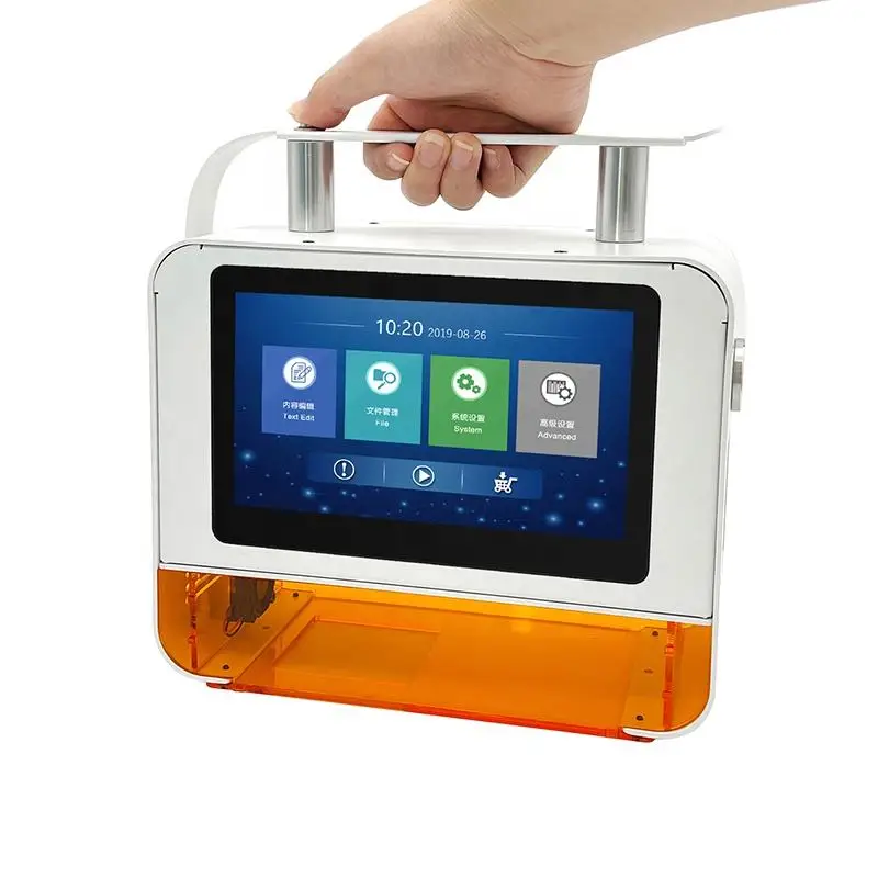 

Light weight handheld for Color Printing on Metal Stainless Steel Aluminum Fiber Laser Marking Machine