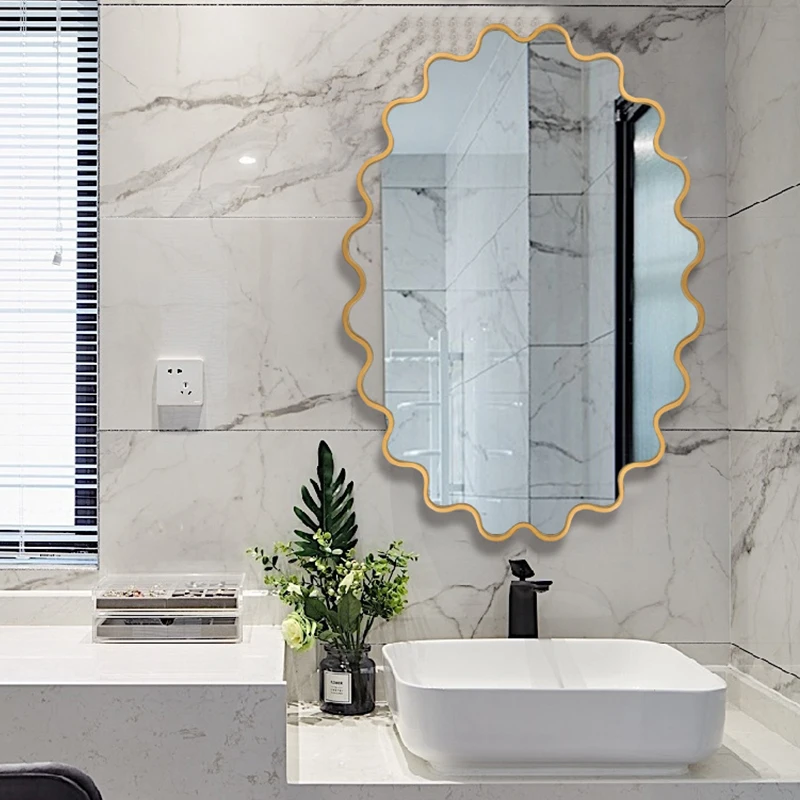 

Desk Shower Full Length Wall Mirror Big Long Standing Wall Mirror Vanity Glass Adornos Para Home Decoration Accessories LSL40XP