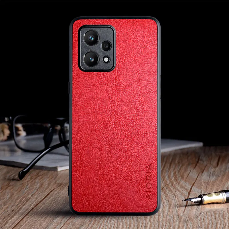 Чехол для OPPO Realme 9 Pro Plus 9i funda роскошный винтажный кожаный чехол из ТПУ oppo realme pro coque |