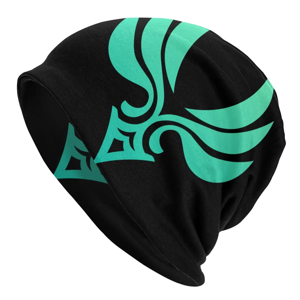 

Genshin Impact Anemo Wind Element Winter Warm Bonnet Femme Slouchy Beanie Hat Anime Game Ski Skullies Beanies Cap for Men Women