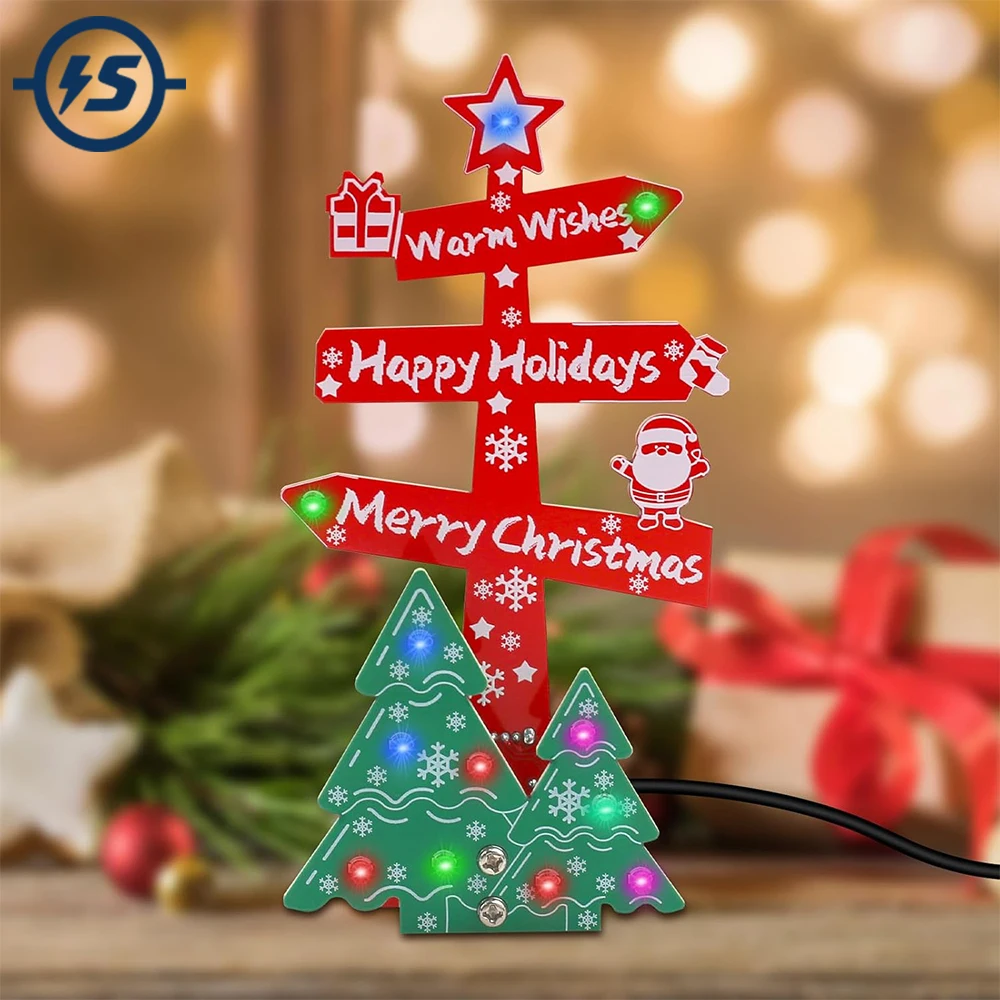 

LED Рождественская ёлка набор для пайки IS