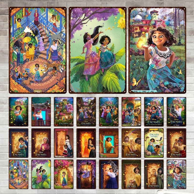 

Металлическая Оловянная тарелка с изображением принцессы из мультфильмов