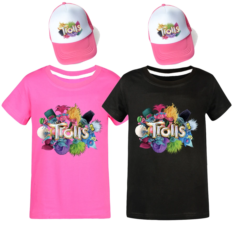 Футболка и шапка для мальчиков с коротким рукавом