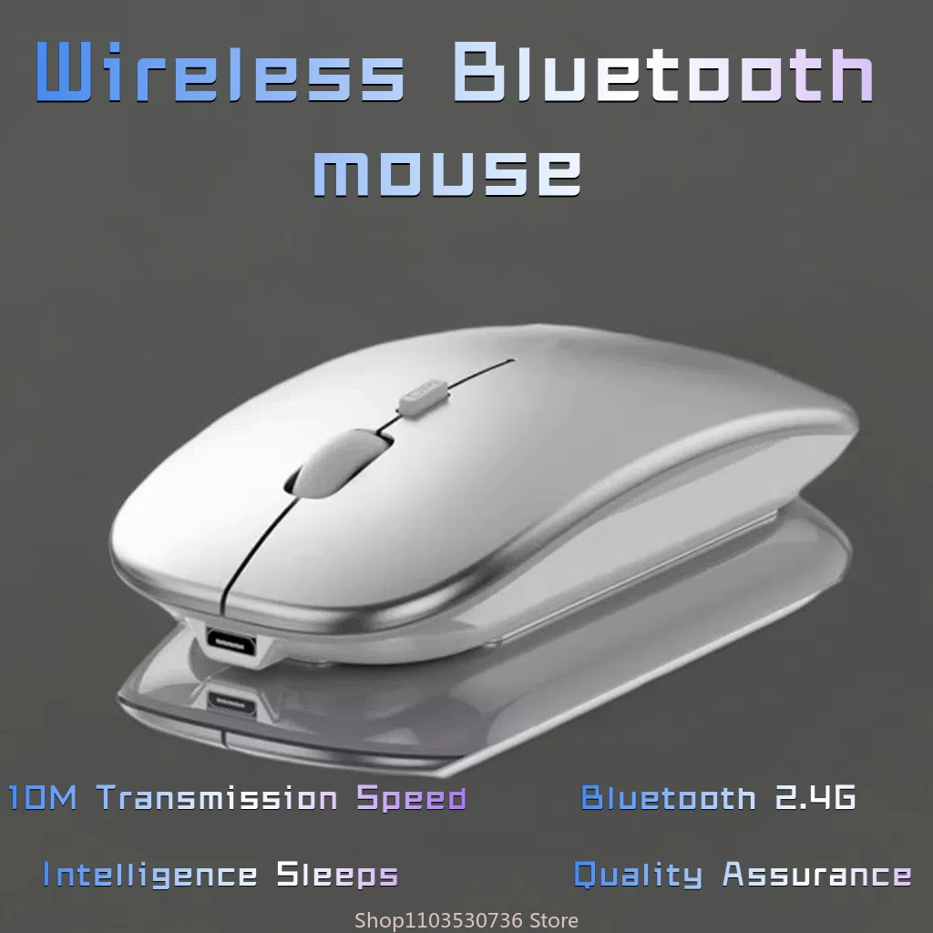 Wireless Bluetooth Mouse For iPad Samsung Huawei Lenovo Android Windows Tablet Battery Notebook Computer