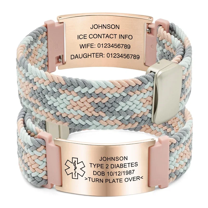 

Медицинский браслет XCL с гравировкой