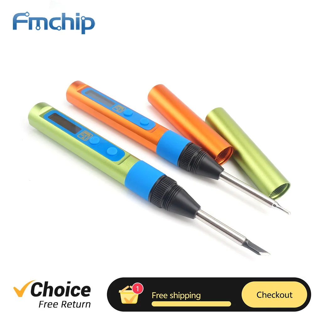 Умный Паяльник Fmchip 2-в-1 Usb Type-c 65 Вт Pd