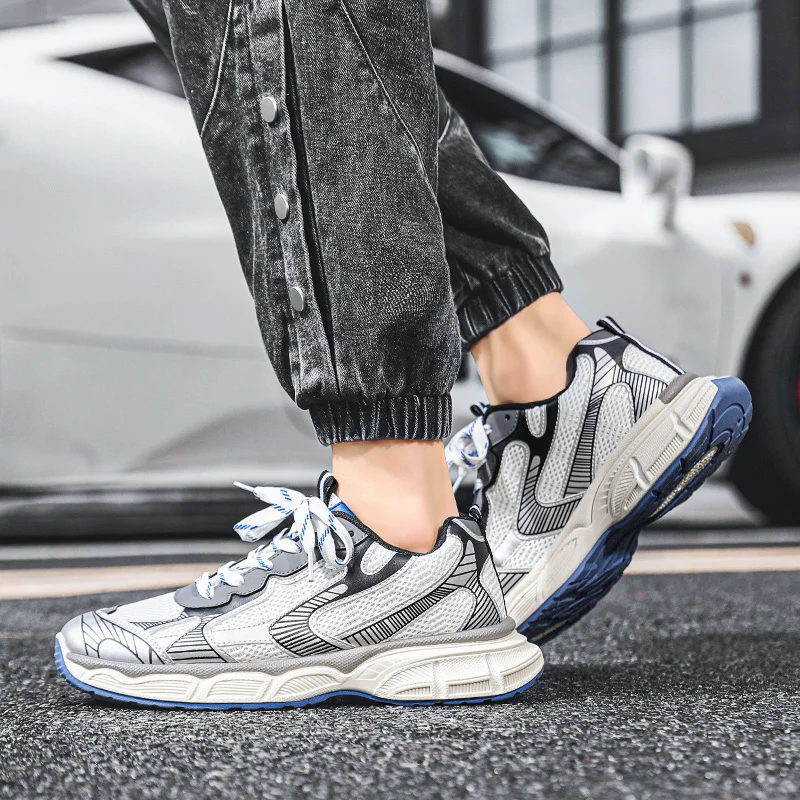 New Men's Marathon Running Shoes Outdoor Fitness Training Shoes Men's Classic Fashion Outdoor Sports Jogging Shoes