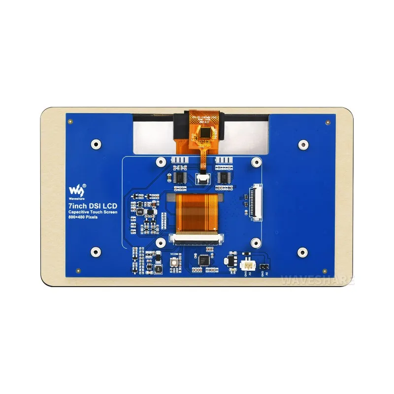 7-дюймовый емкостный сенсорный дисплей Waveshare интерфейс DSI IPS-экран 800 × 480 5-точечное
