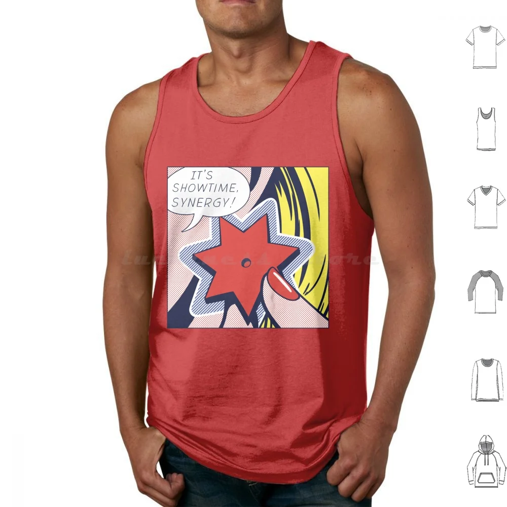 

Майка без рукавов, в стиле ретро, с голограммами