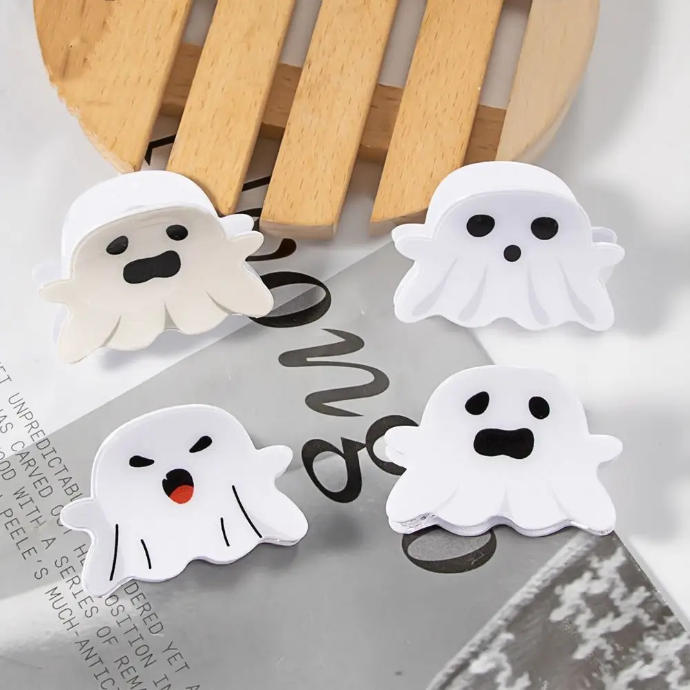 

Devil Ghost Hair Claw Funny Expressions Halloween Korean Style Geometric Female