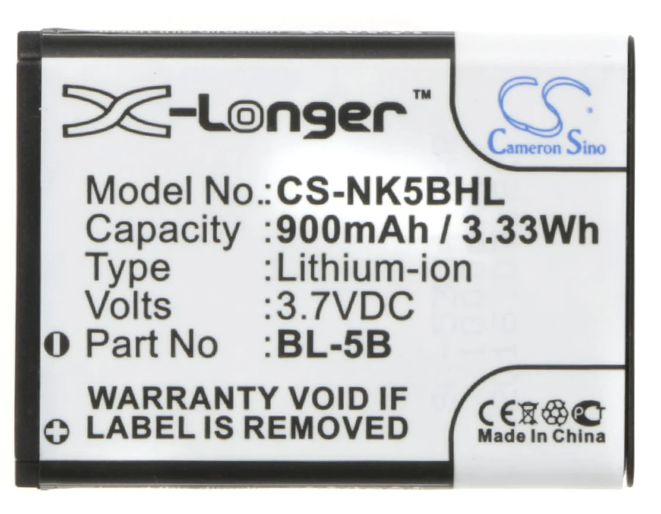 

Cameron Sino 900mA Battery for iBaby Q9, Q9Ⅱ, Q9M