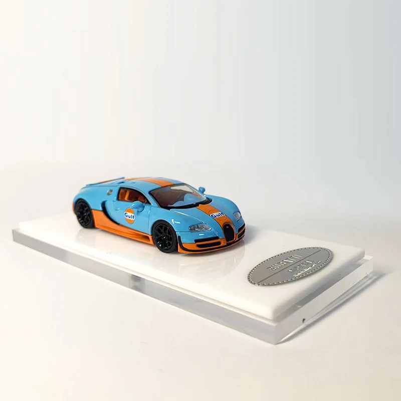 Модель автомобиля Mortal 1:64 литая под давлением спортивная машина из сплава Veyron
