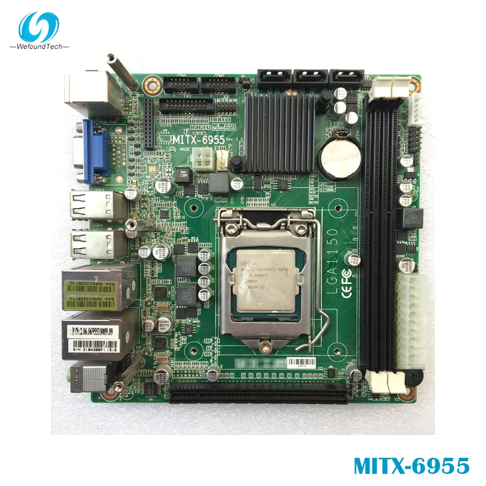 

For MITX-6955 1150 DDR3 h81 Industrial Motherboard High Quality Fully Tested Fast Ship