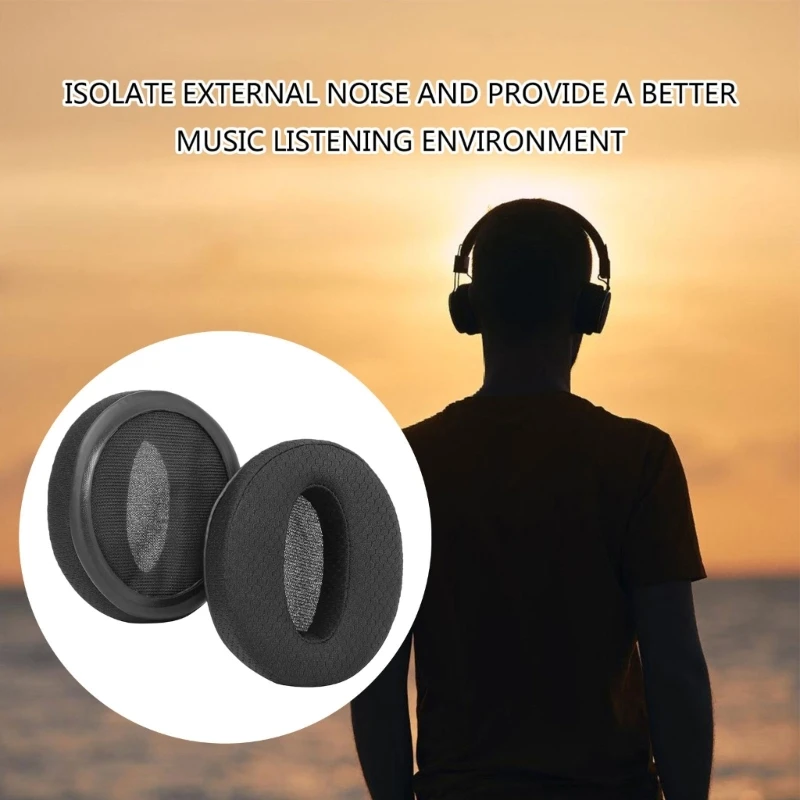 1 пара сменные мягкие амбушюры для наушников