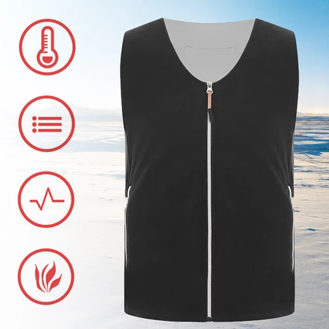 USB Подогреваемый жилет из полиэстера