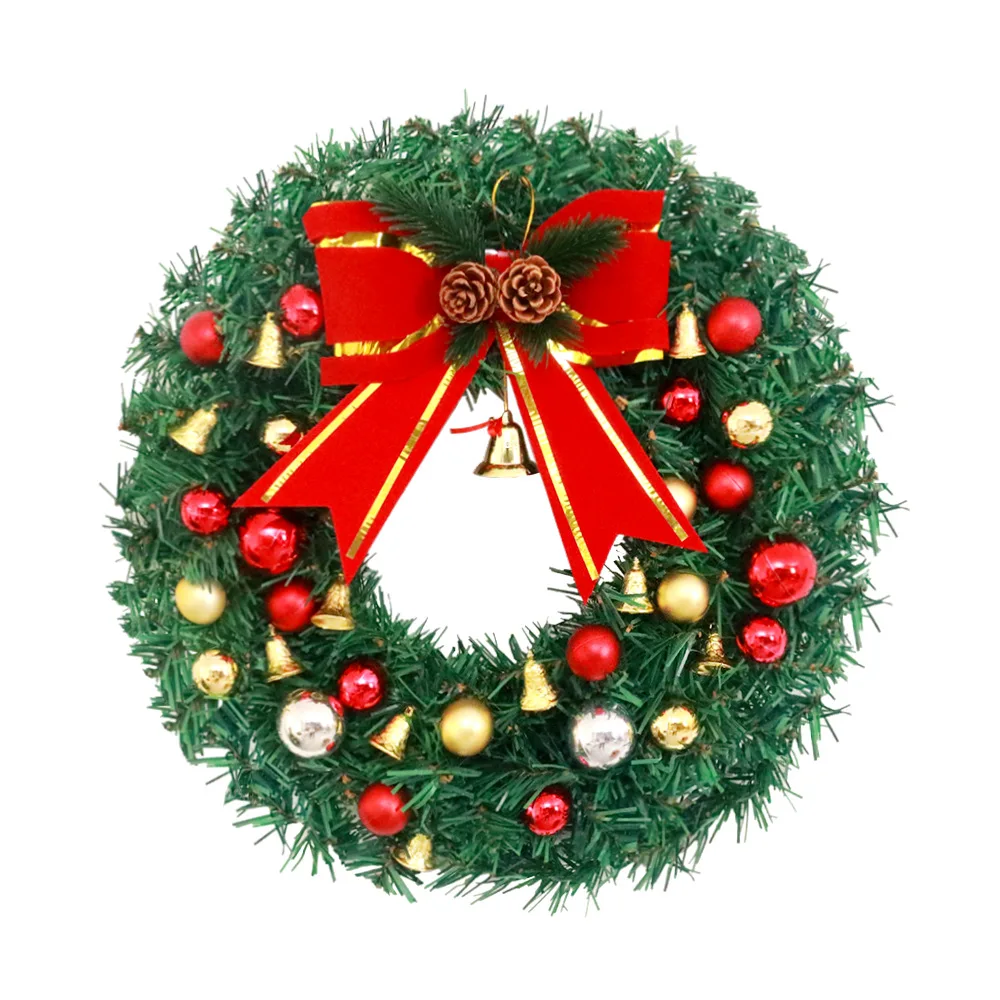 Wreath Christmas Decorations for Home 2022 Christmas Decoration 2023 Wreath on the Door Garland Garland of Artificial Flowers
