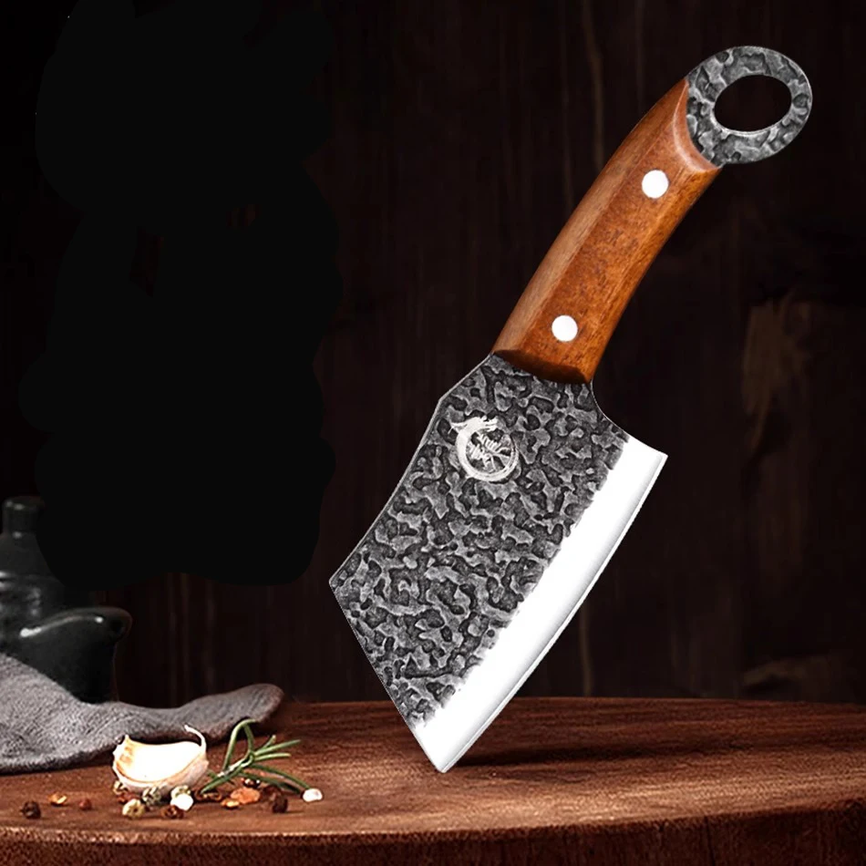 1/2 шт. кованый нож для уничтожения рыб кухонный Острый и строительный резки мяса