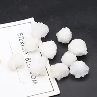natural white crystal quartz cluster crystal specimen energy healing thunder egg wholesale