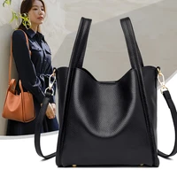 new luxury women tote bags brand simple top handle handbags ladies commuter messenger bag casual genuine leather shoulder bags