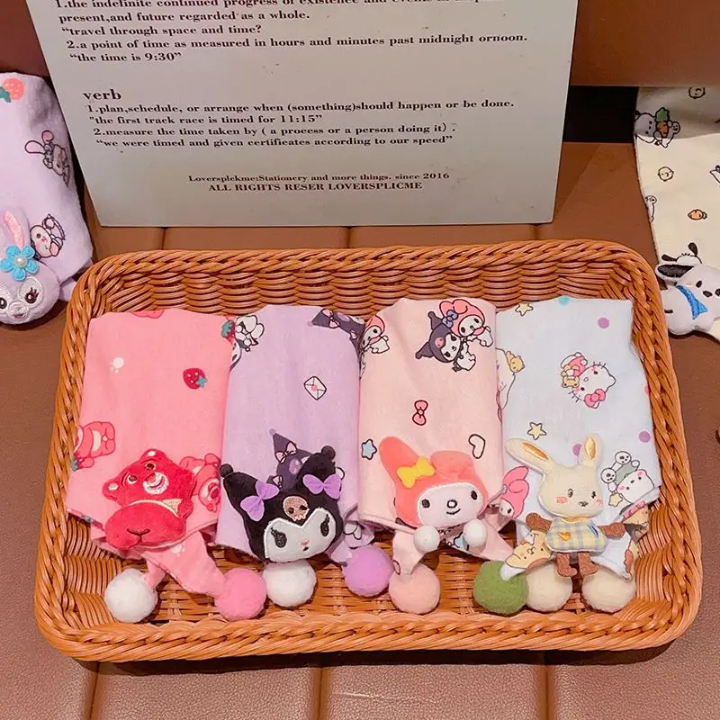 Милый кавайный куроми my melody Lotso новый осенне-зимний детский шарф мягкий и удобный
