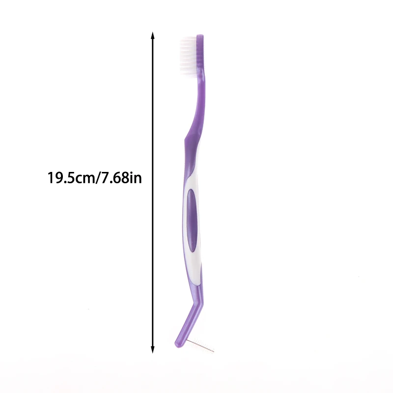 Ортодонтические зубные щетки двухсторонняя межзубная щетка V Trim End Tuft зубная для