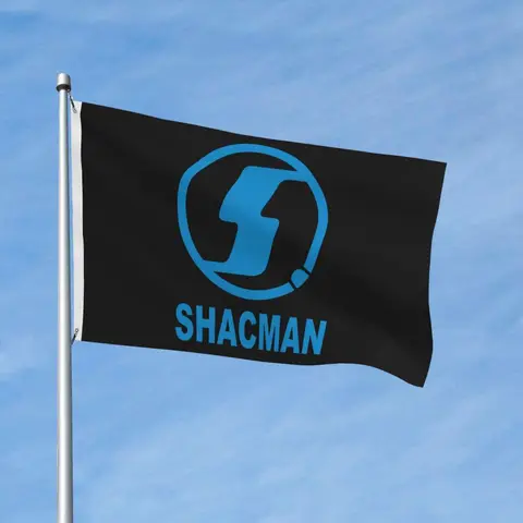Двусторонний баннер SHACMAN Бриз 3x5 футов