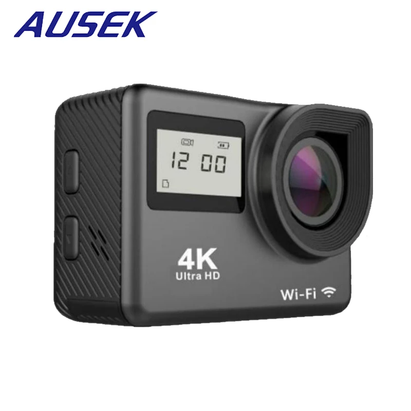 

AUSEK 4K 30FPS / 2.7K 30FPS Good Quality New Waterproof Wifi Action Camera for Outdoor Sports Daily Gathering