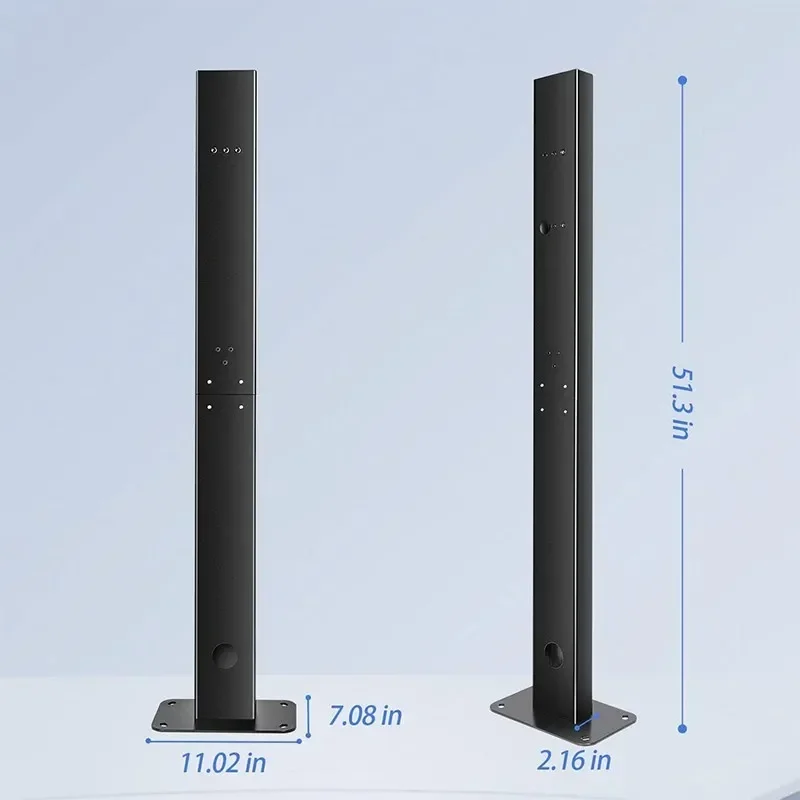 Внутренний/наружный держатель для зарядки Tesla EV — устойчивая к ржавчине