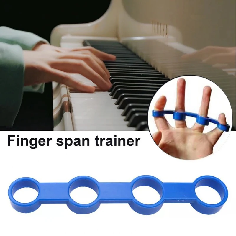 

Finger Span Exerciser Trainer Instrument Tool Ukulele Piano Guitar Finger Extender Durable Plastic Acoustic Musical Accessories