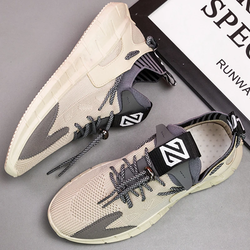 2022 New Fashion Men's Sneaker Trend Style Autumn Casual Shoes For Men Breathable Mesh Light Running Tennis Basketball Footwears